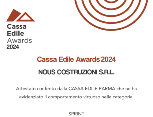 La Nous ottiene il premio Cassa Edile Awards 2024